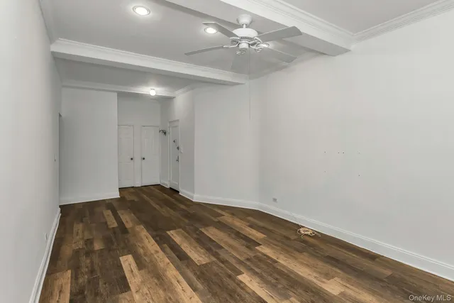 wooden floor in a room
