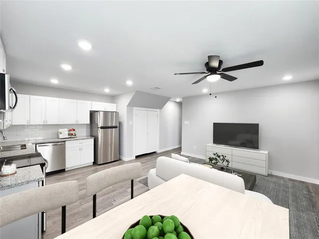 a view of front door of house