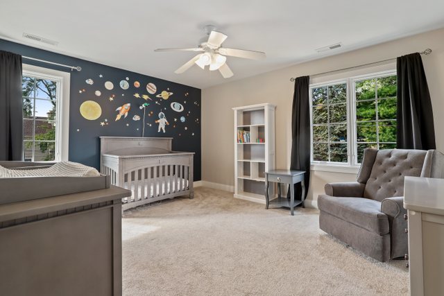 1032 South Spring Avenue La Grange, IL 60525 - Photo 23 of 44 a bedroom with furniture and a large window