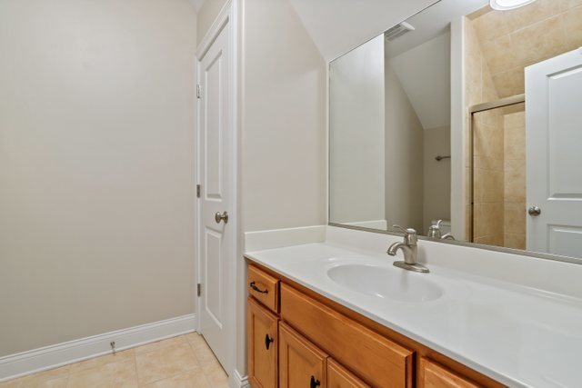 1032 South Spring Avenue La Grange, IL 60525 - Photo 32 of 44 a bathroom with a sink and a mirror