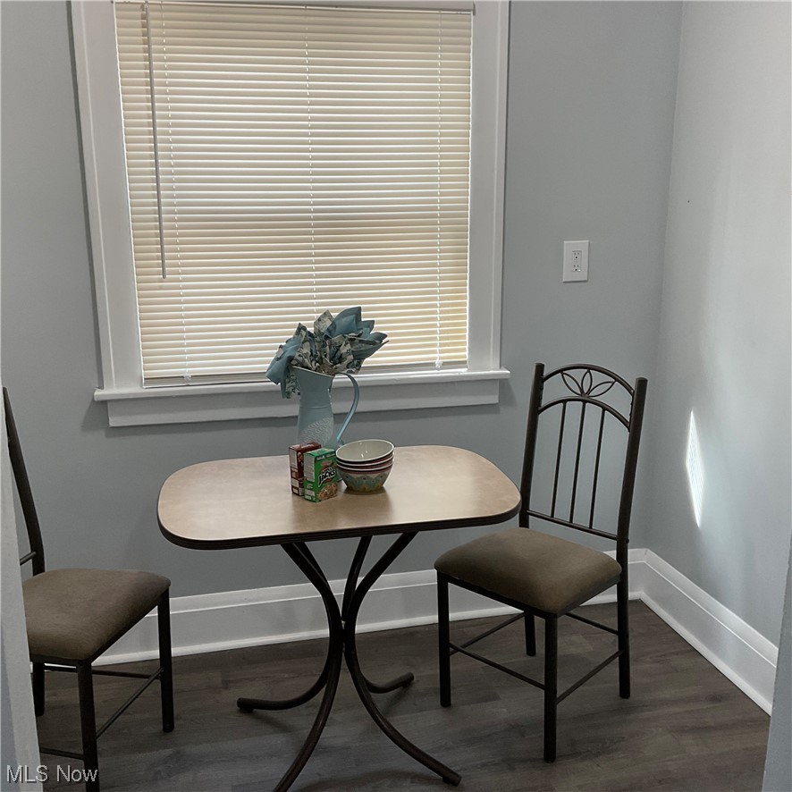 1058 Yellowstone Road Cleveland Heights, OH 44121 - Photo 5 of 28 Dining space featuring dark hardwood / wood-style floors