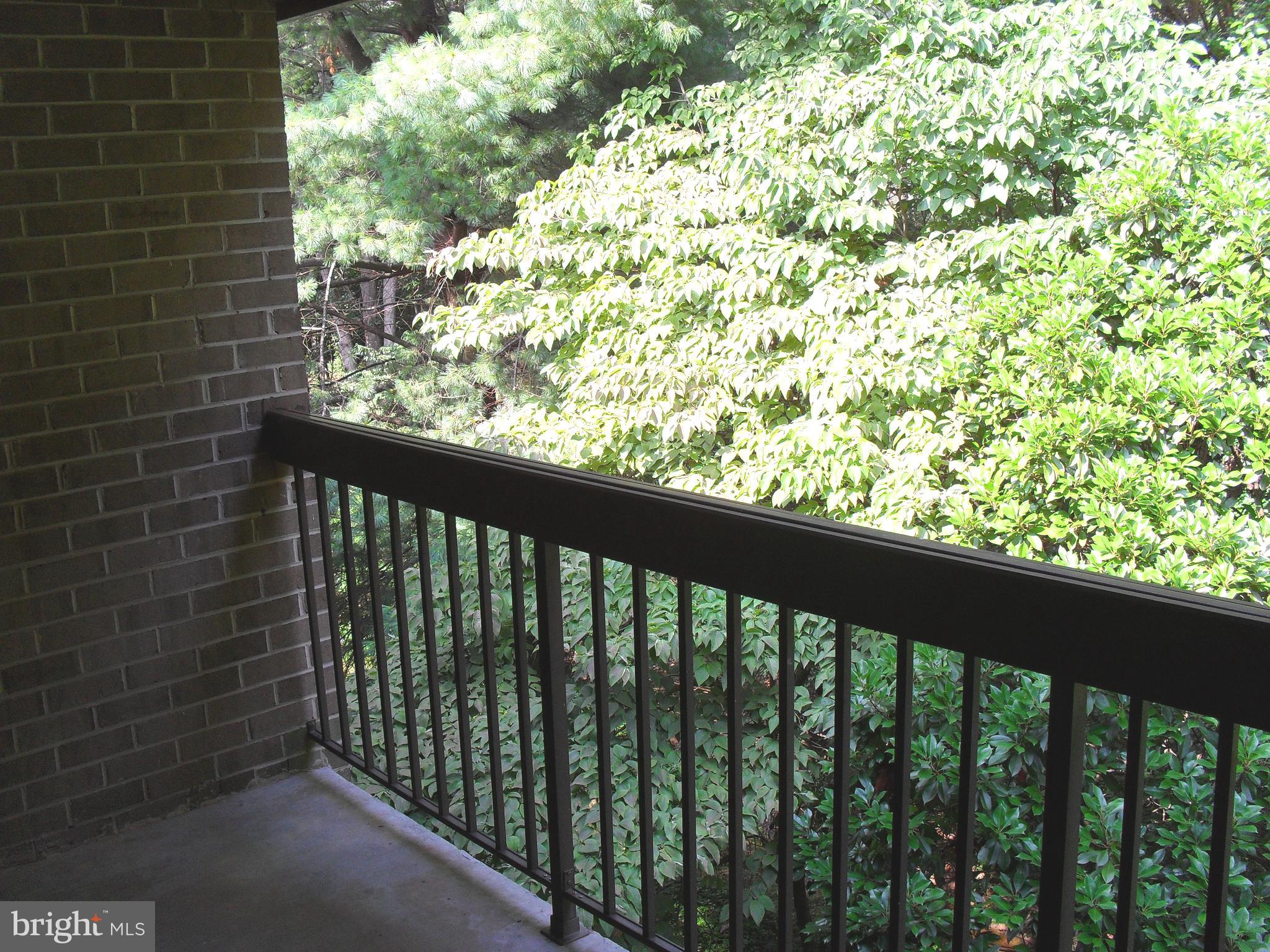 1659 Parkcrest Circle, Unit C Reston, VA 20190 - Photo 16 of 17 Expansive balcony off living room