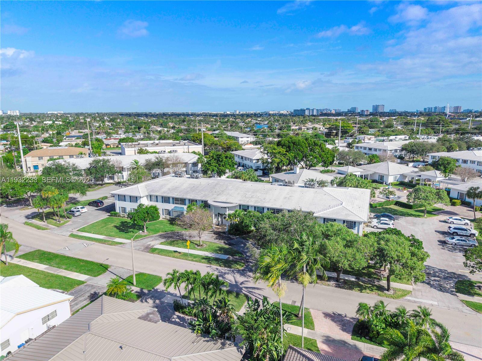 6750 Northeast 21st Road, Unit 124 Fort Lauderdale, FL 33308 - Photo 18 of 50 a view of a city with a lake view