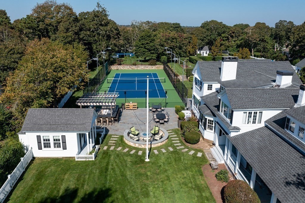 652 Route 28 Harwich, MA 02646 - Photo 5 of 24 aerial view of a house with table and chairs