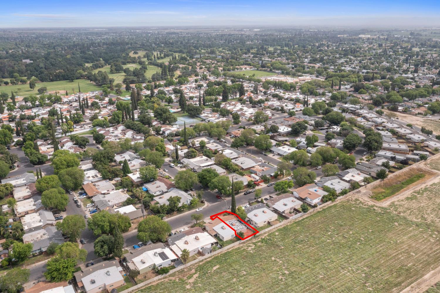 2644 San Ignacio Avenue Modesto, CA 95354 - Photo 31 of 32 an aerial view of city and lake