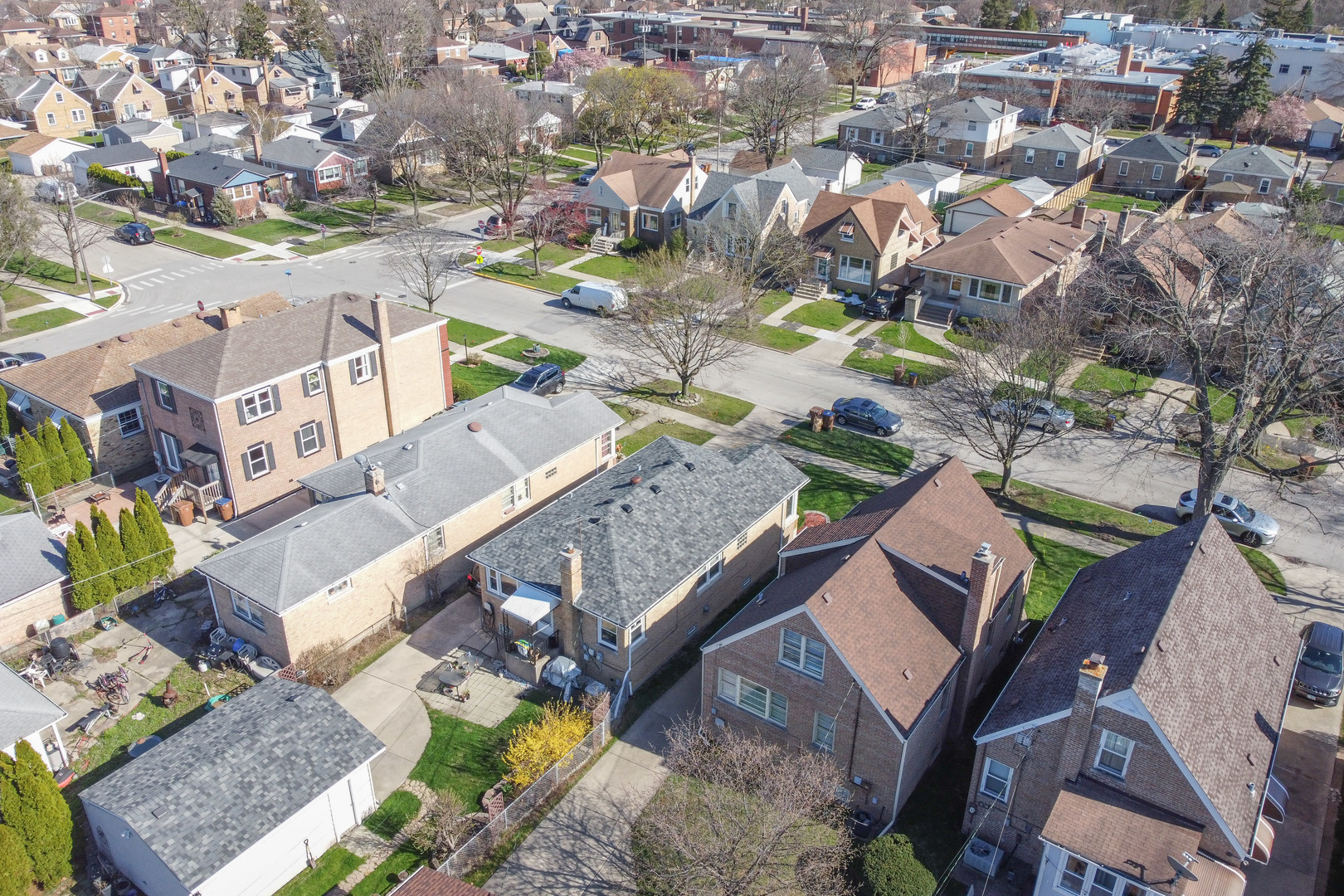 9016 West 23rd Street North Riverside, IL 60546 - Photo 4 of 49 an aerial view of multiple houses with yard