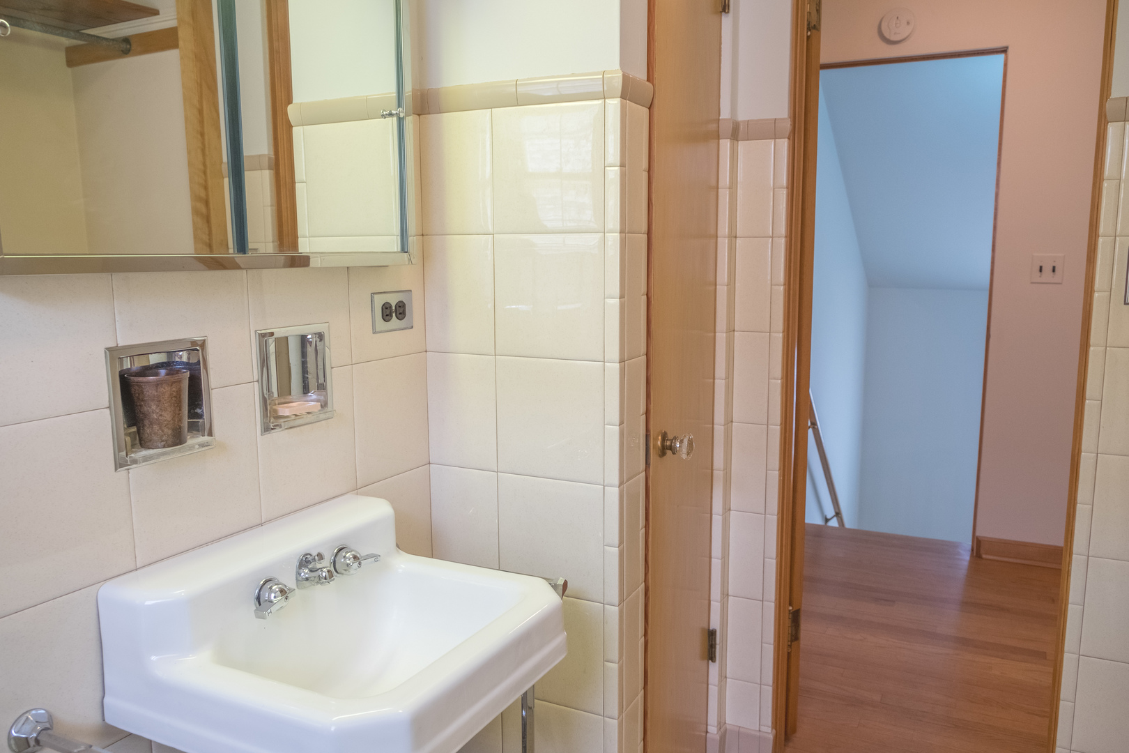 9016 West 23rd Street North Riverside, IL 60546 - Photo 44 of 49 a bathroom with a sink and a mirror