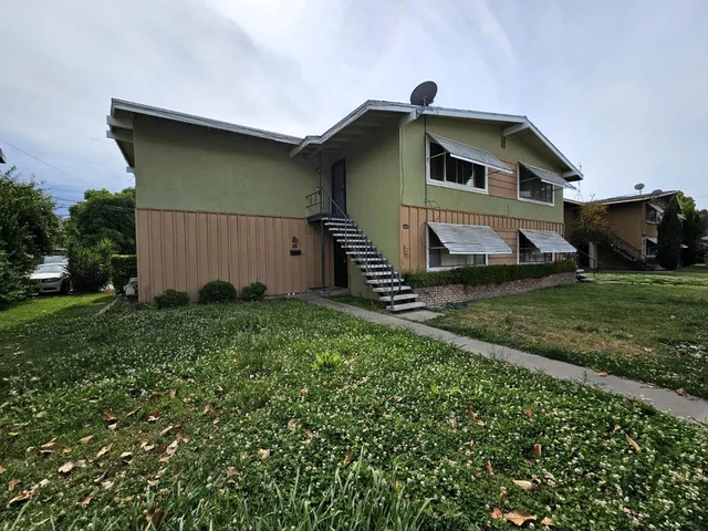 a sign on the side of a building