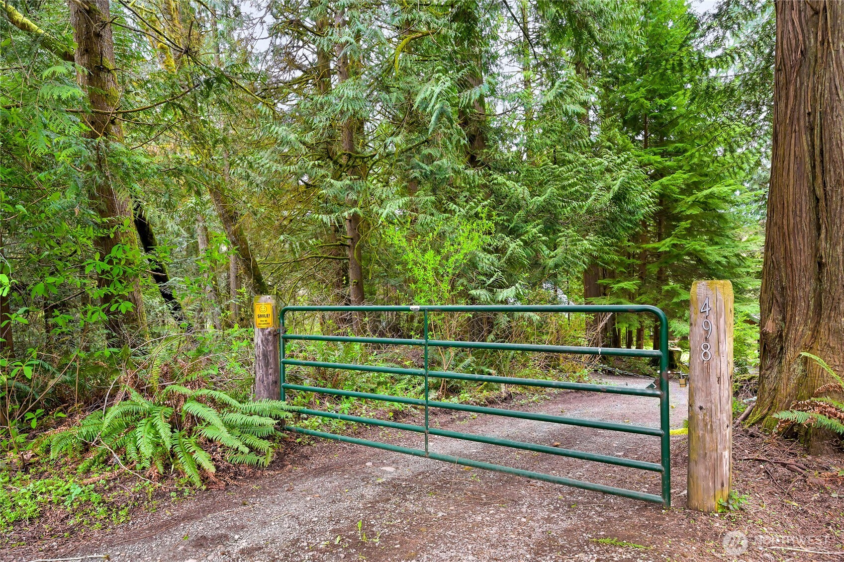 498 Summerland Road Bellingham, WA 98229 - Photo 34 of 40 a view of a wooden bench in a backyard