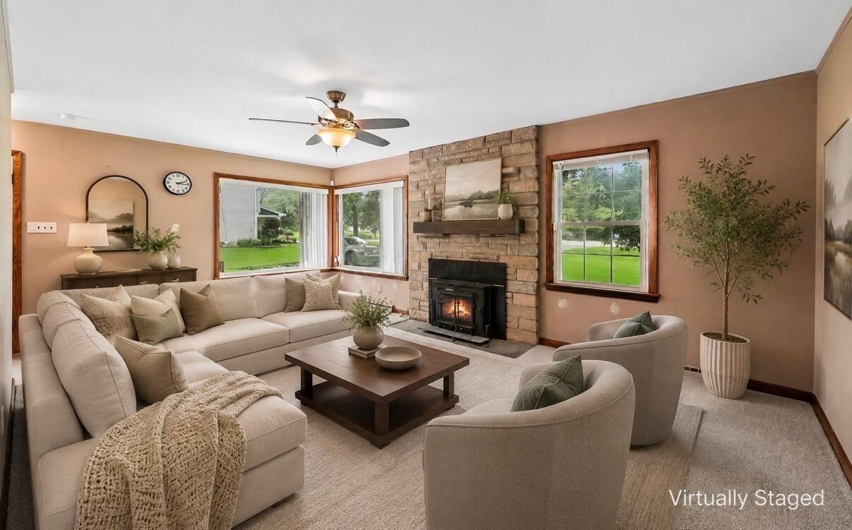 476 Clark State Road Columbus, OH 43230 - Photo 2 of 36 Great Room--Virtually Staged