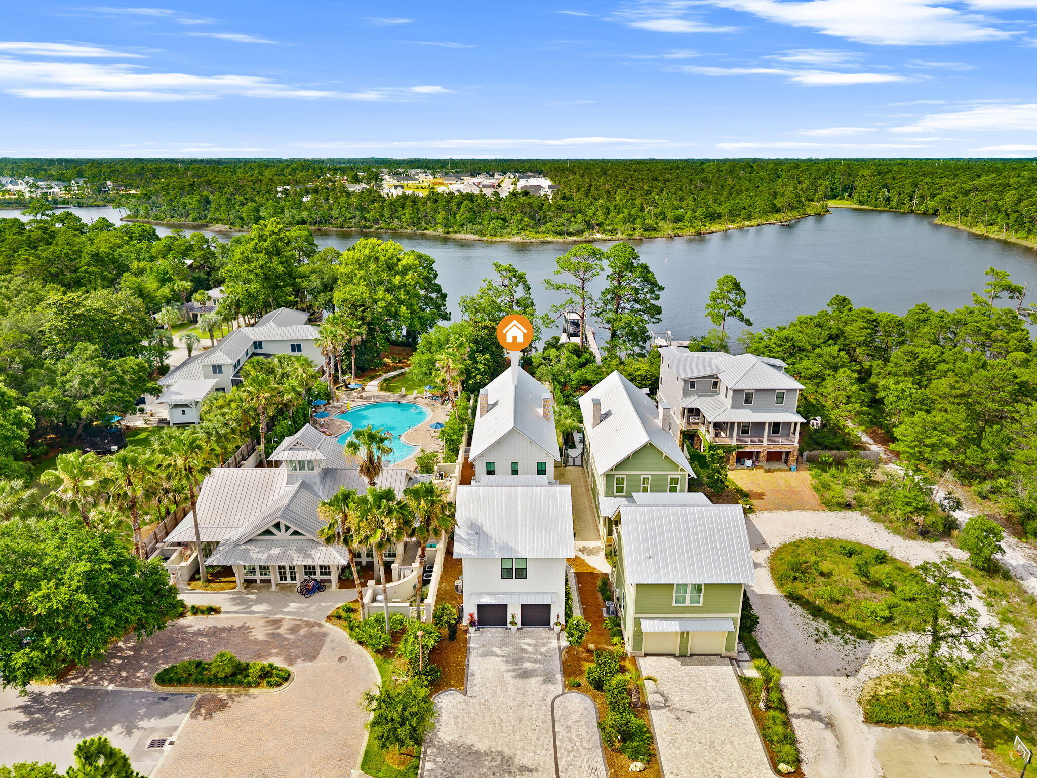 11 Dulce Ln Inlet Beach Inlet Beach, FL 32461 - Photo 68 of 71 Extraordinary Waterfront Retreat