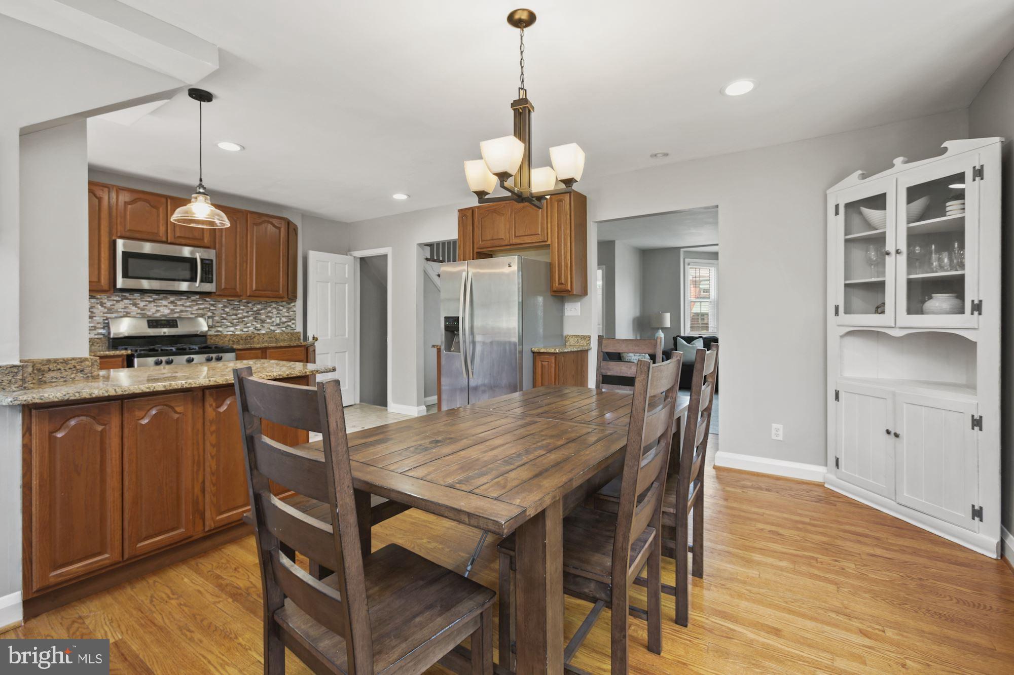 322 Greenlow Road Catonsville, MD 21228 - Photo 7 of 33 Dining Room | Hardwood Floors