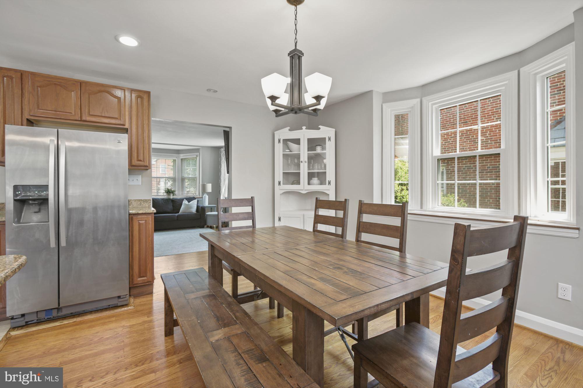 322 Greenlow Road Catonsville, MD 21228 - Photo 9 of 33 Dining Room | Bow Window