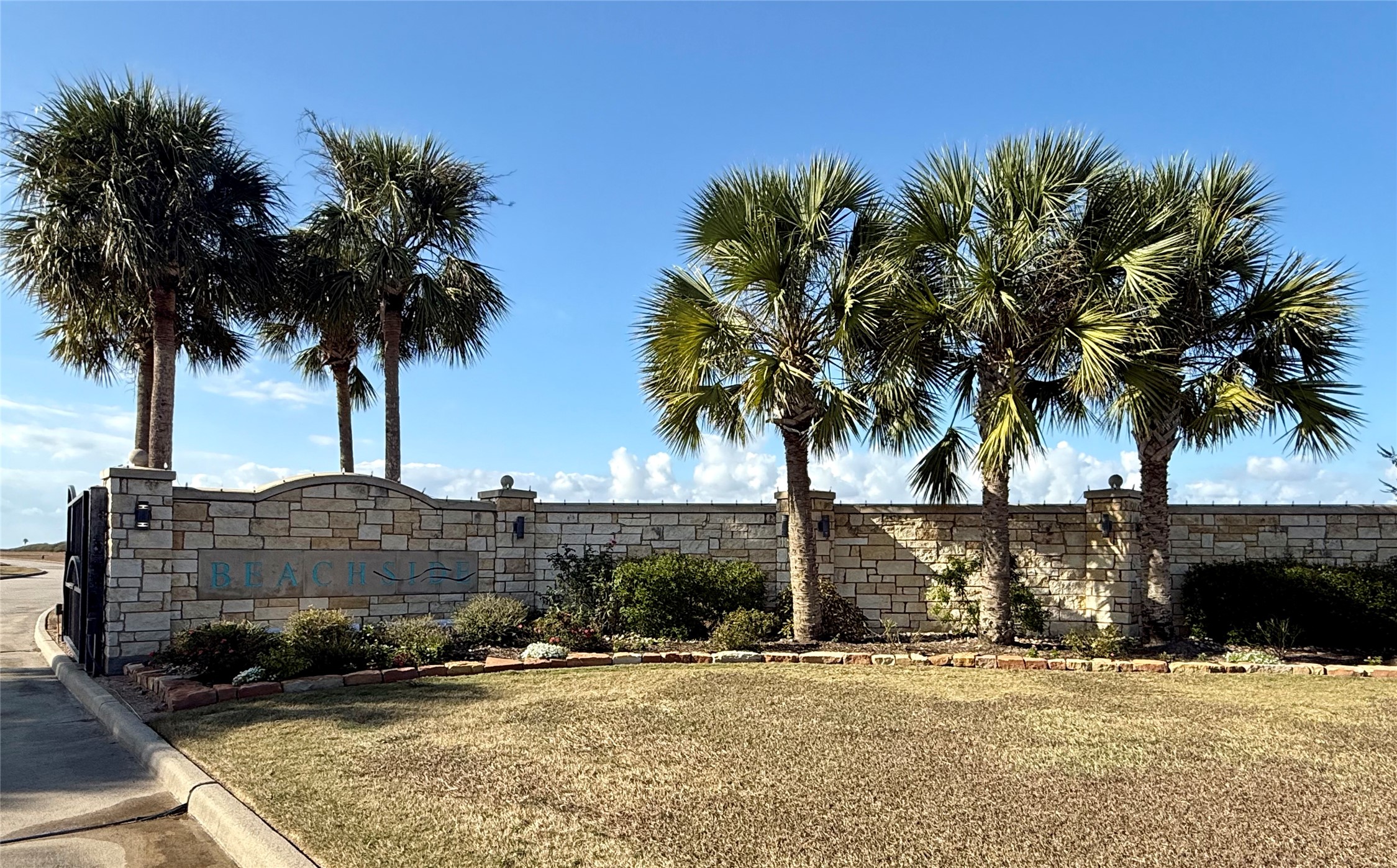 3060 Coastal Spgs Loop Palacios, TX 77465 - Photo 15 of 18 a view of a terrace with a yard