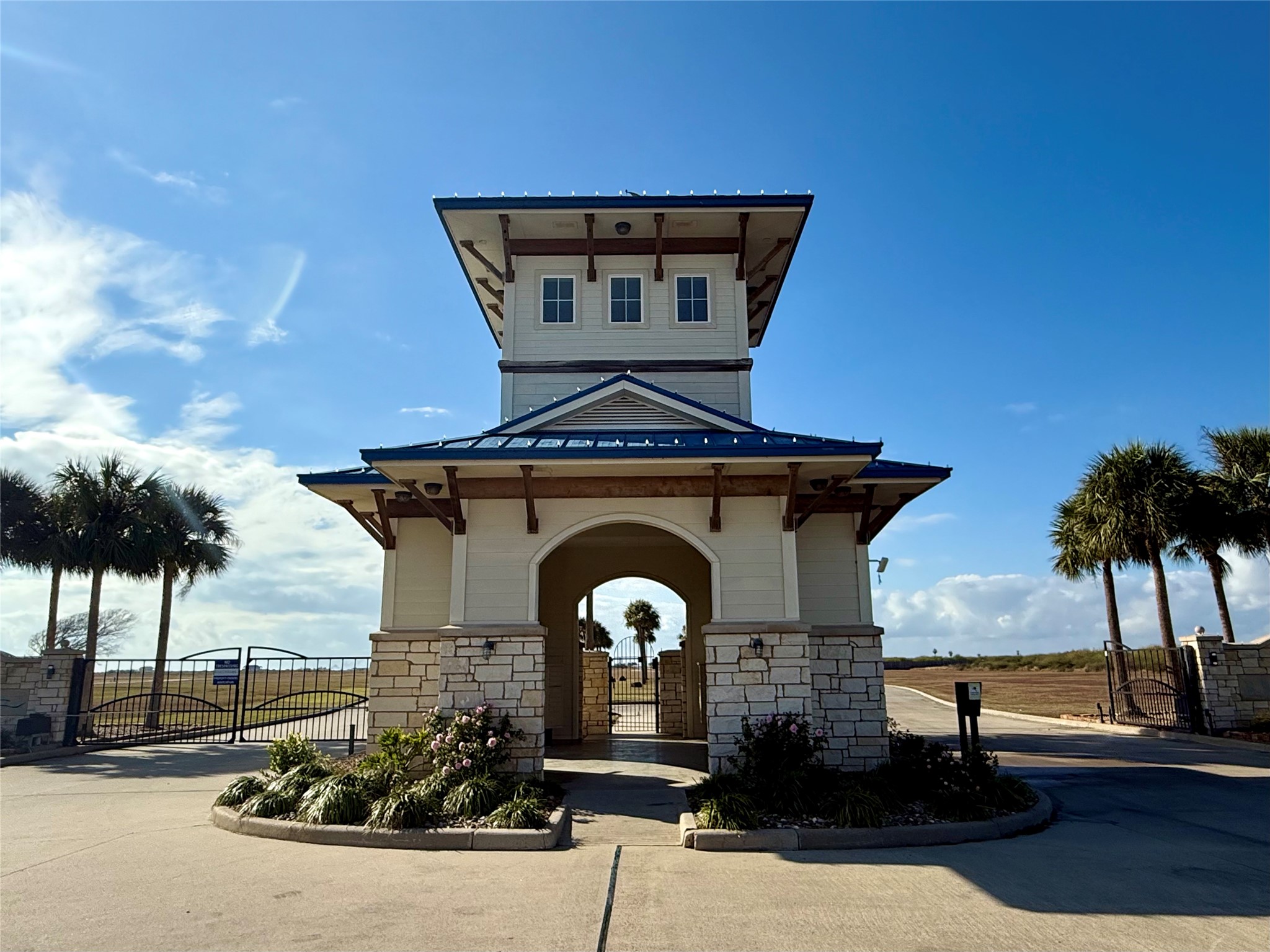 3060 Coastal Spgs Loop Palacios, TX 77465 - Photo 16 of 18 a front view of a house with yard and hallway