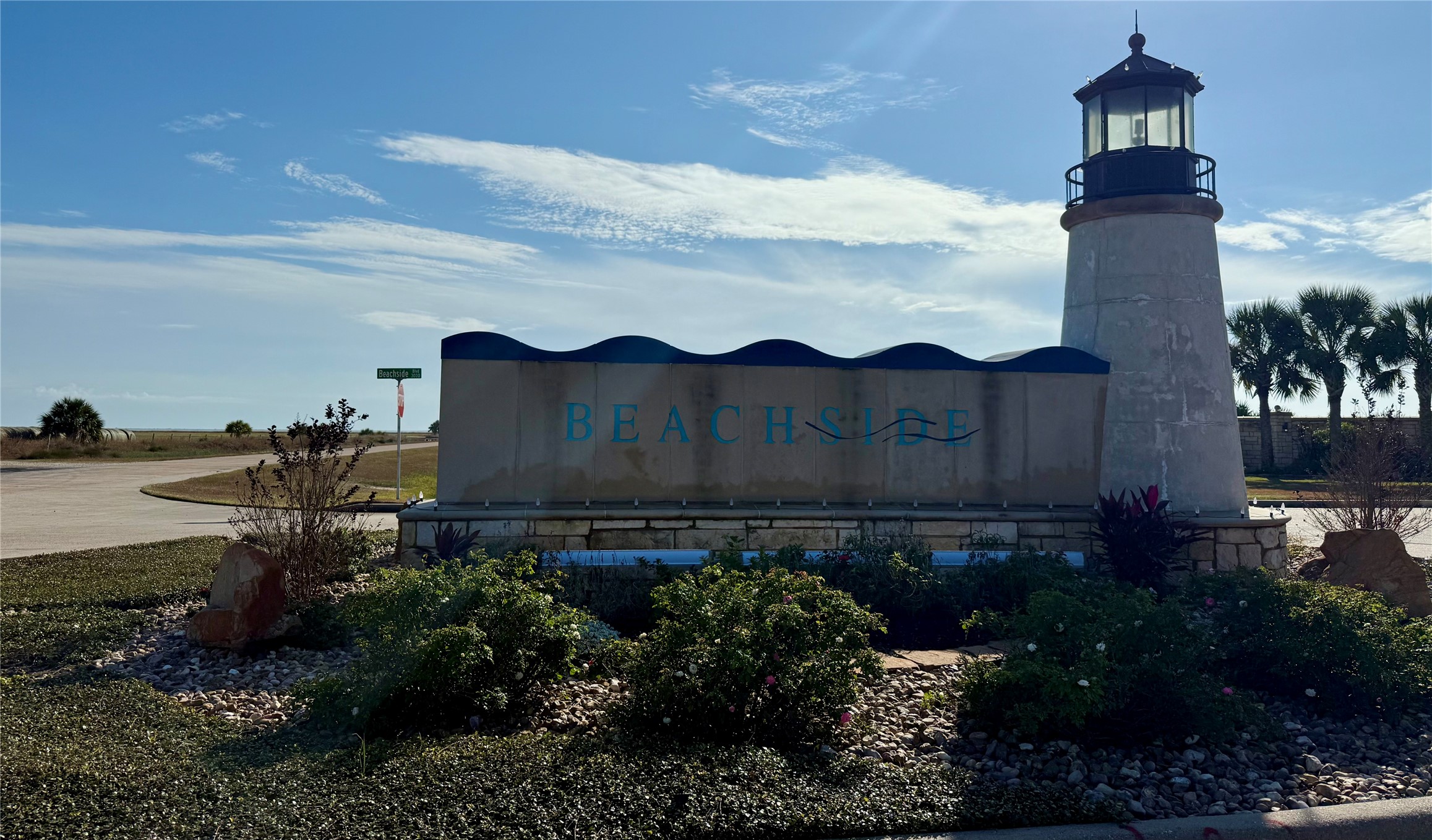 3060 Coastal Spgs Loop Palacios, TX 77465 - Photo 17 of 18 a front view of a house with garden