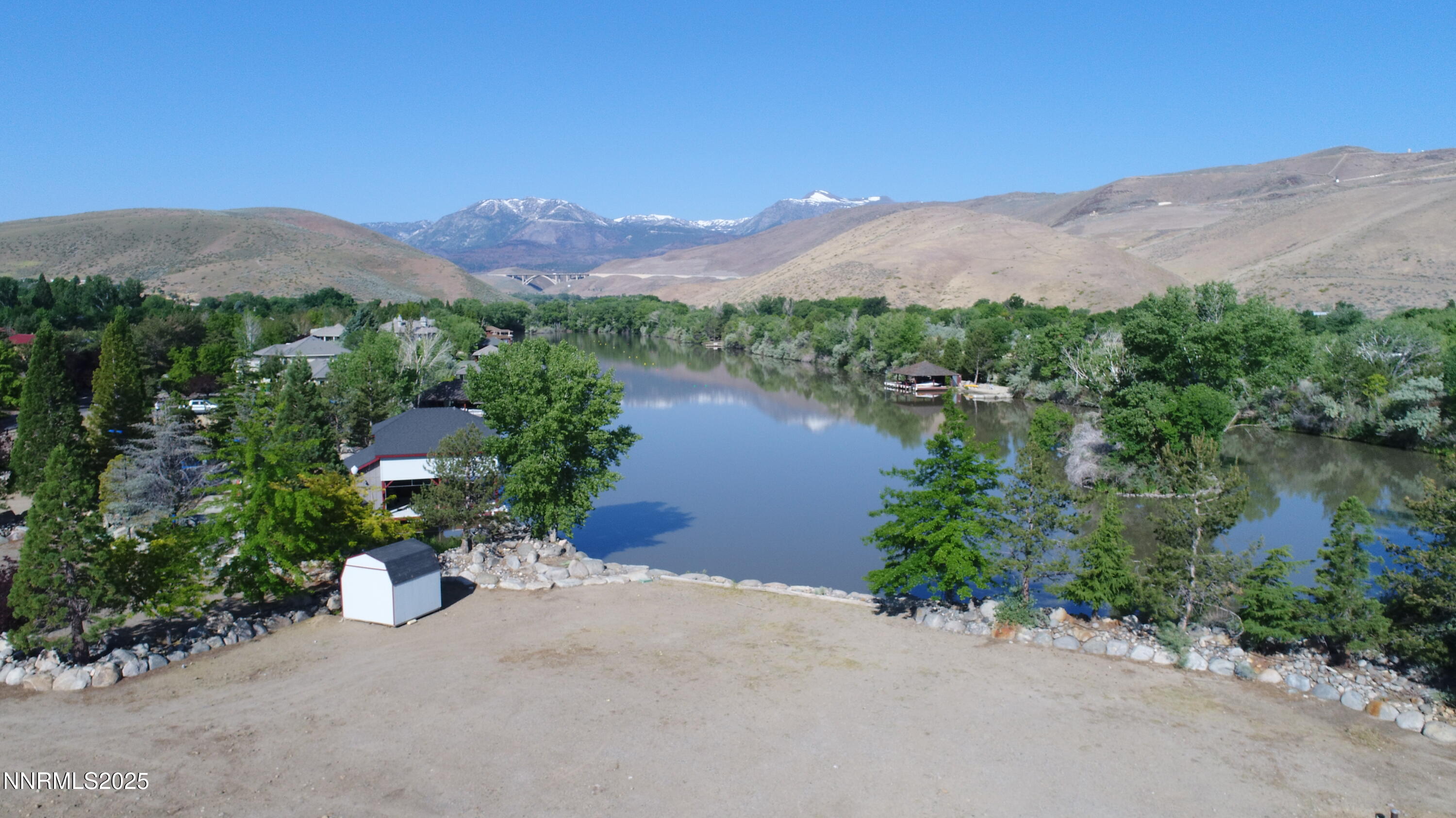 95 Hidden Lake Drive Reno, NV 89521 - Photo 24 of 43 an aerial view of a house with mountain view