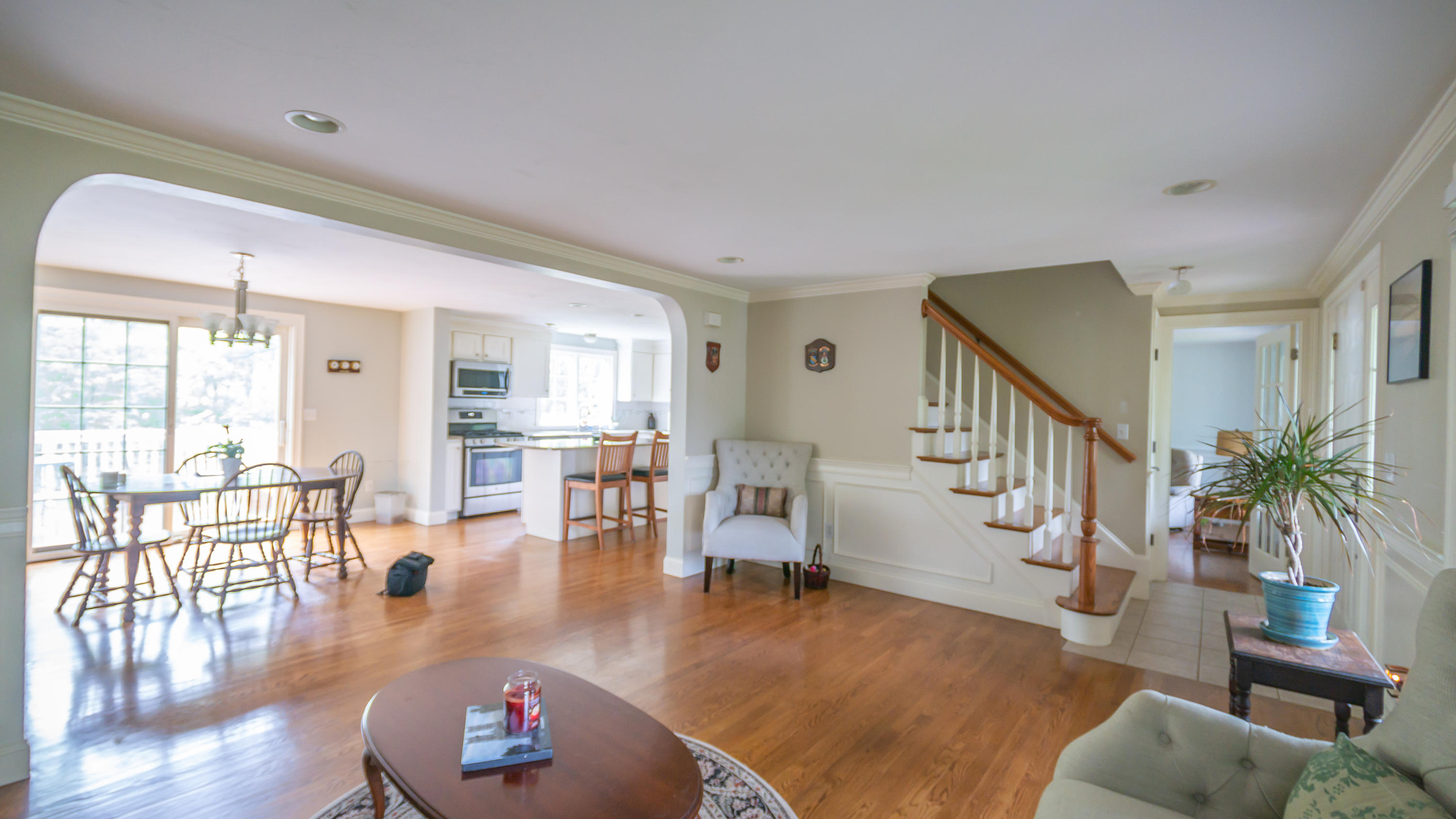 7 Webquish Lane Mashpee, MA 02649 - Photo 3 of 29 a living room with furniture and wooden floor