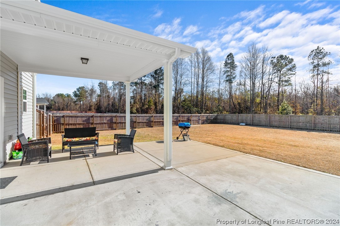 6817 Hunters Den Road Hope Mills, NC 28348 - Photo 40 of 49 a view of outdoor space