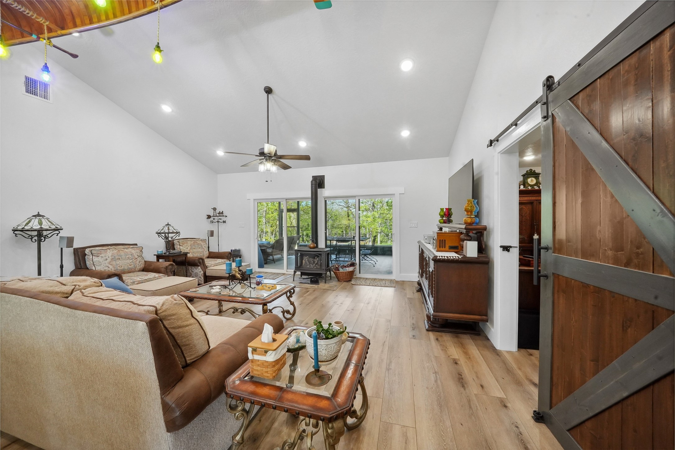 4924 County Road 4263 Marquez, TX 77865 - Photo 15 of 50 a view of a dining room with furniture window and wooden floor