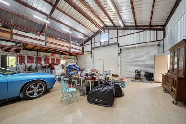 a view of a storage in a room