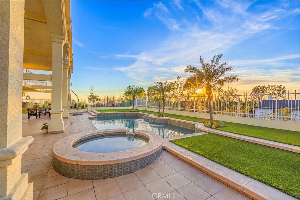 8213 Seranata Drive Whittier, CA 90603 - Photo 41 of 64 a outdoor view with a sitting space