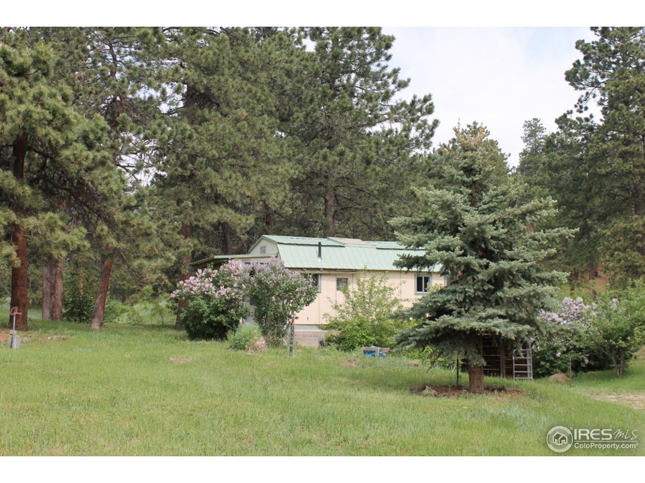 11220 Rist Canyon Road Bellvue, CO 80512 - Photo 22 of 25 a view of a house with a yard