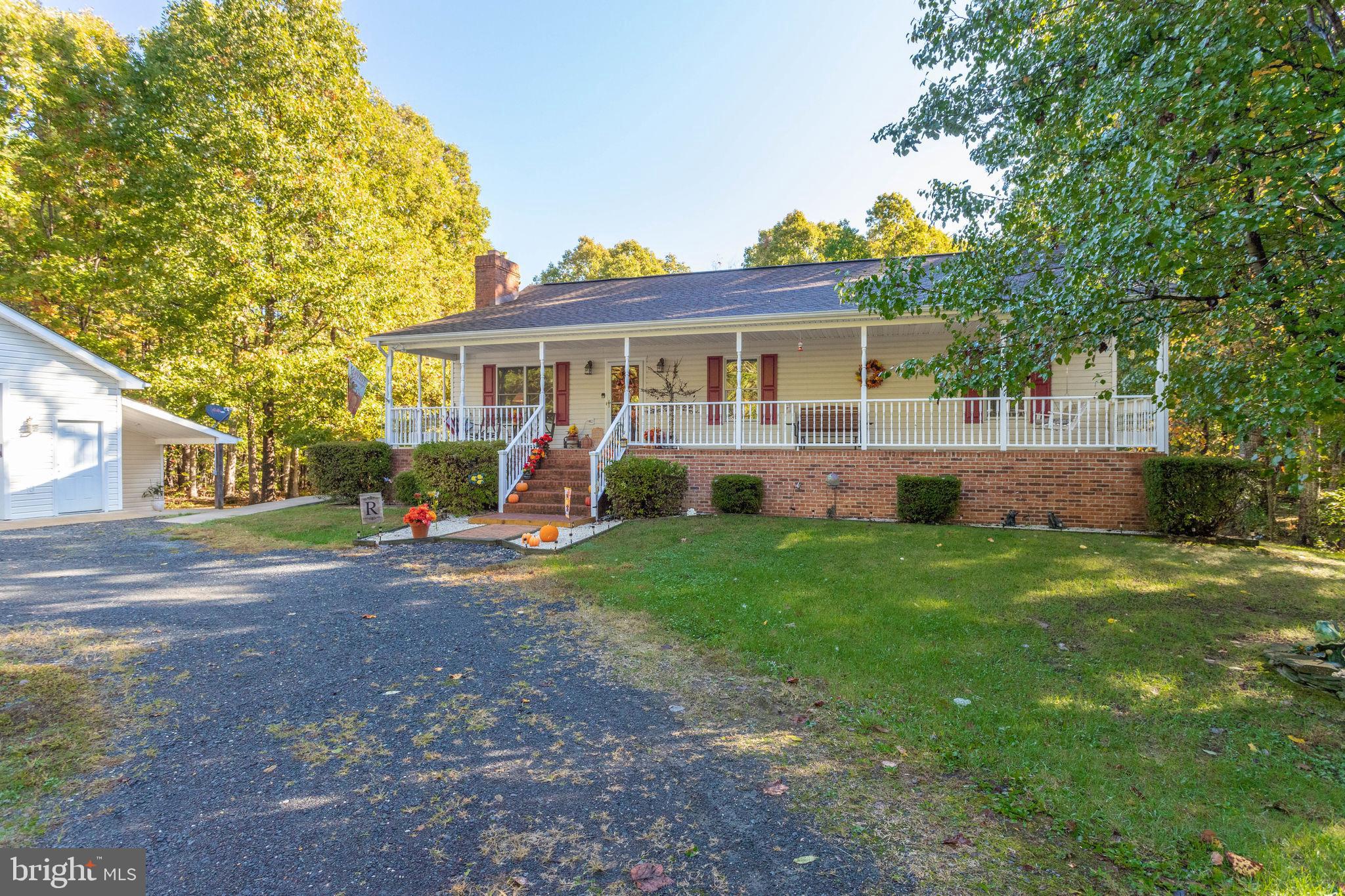 21261 Yellow Bottom Road Lignum, VA 22726 - Photo 9 of 42 Circular Driveway