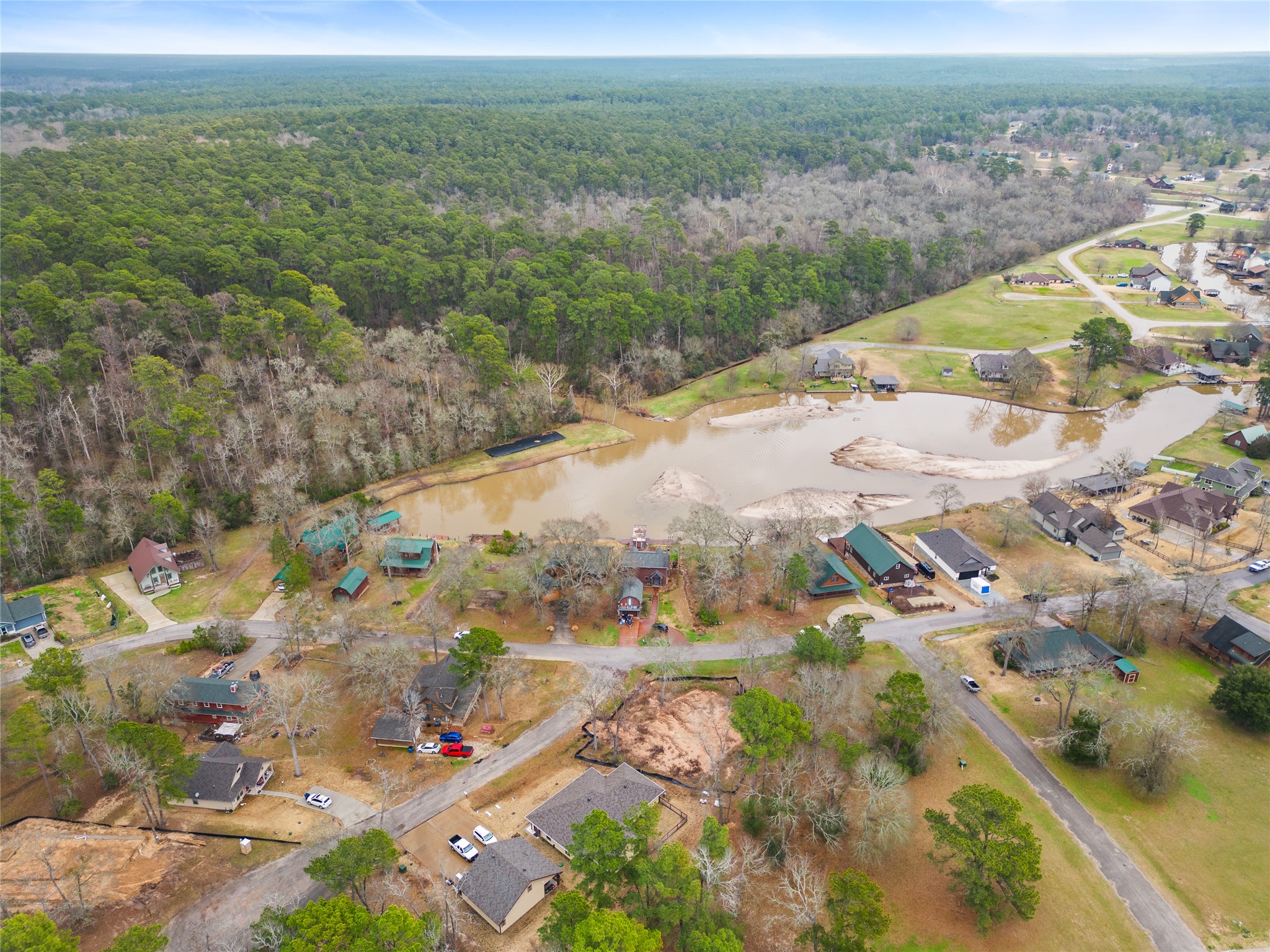 1 Hillside Court Huntsville, TX 77340 - Photo 10 of 12 a view of a city with an ocean