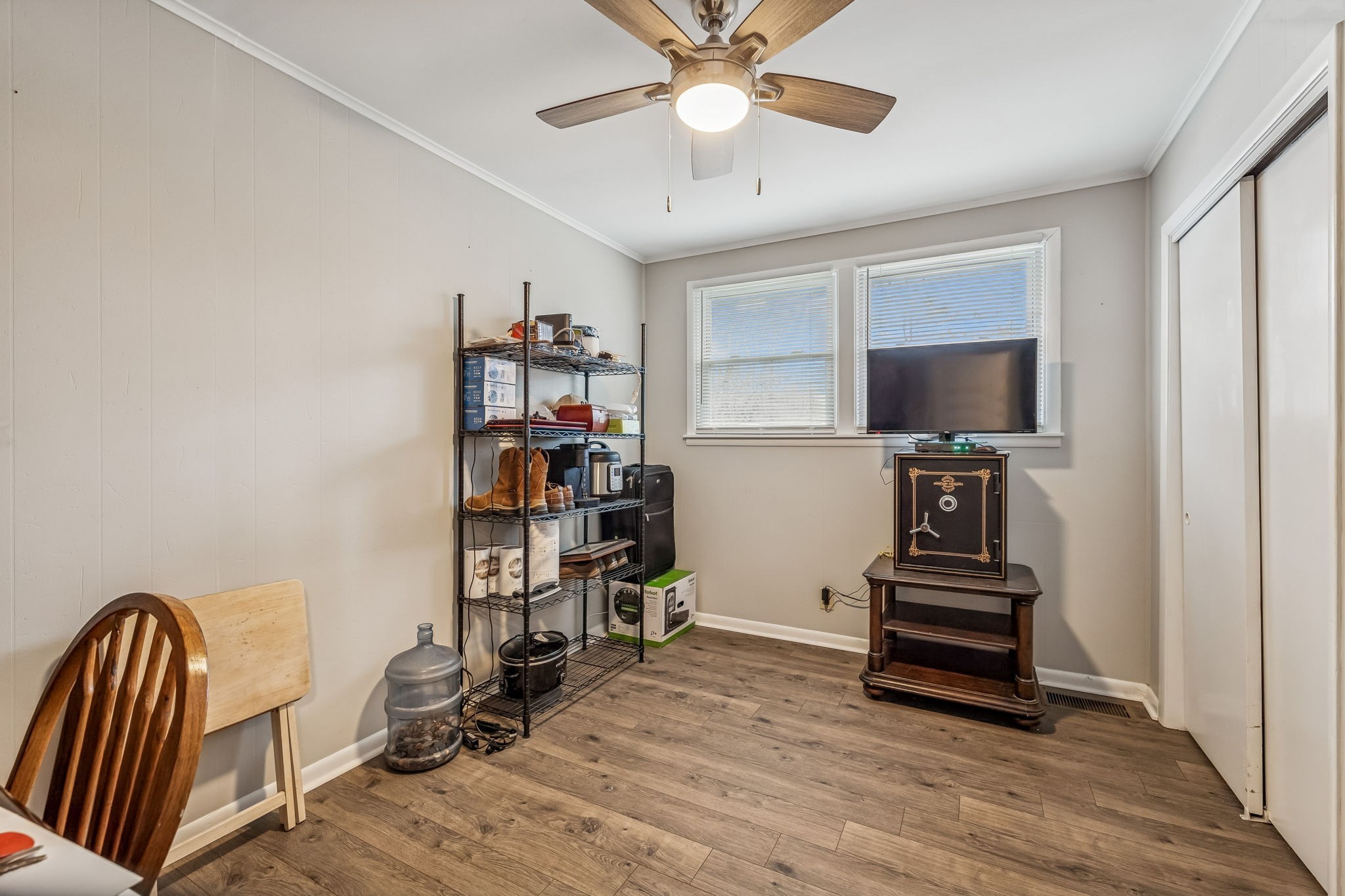 8871 Pinewood Road Lyles, TN 37098 - Photo 19 of 35 a view of a workspace with furniture and staircase
