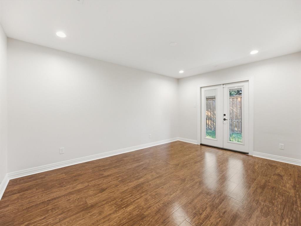 3717 Myrtle Springs Road Benbrook, TX 76116 - Photo 19 of 40 Great bedroom with it's own outside entrance.