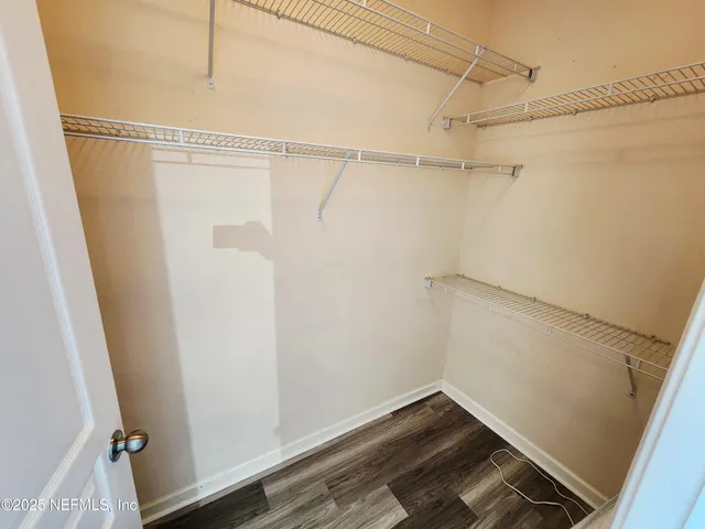 a view of a balcony with an outdoor space