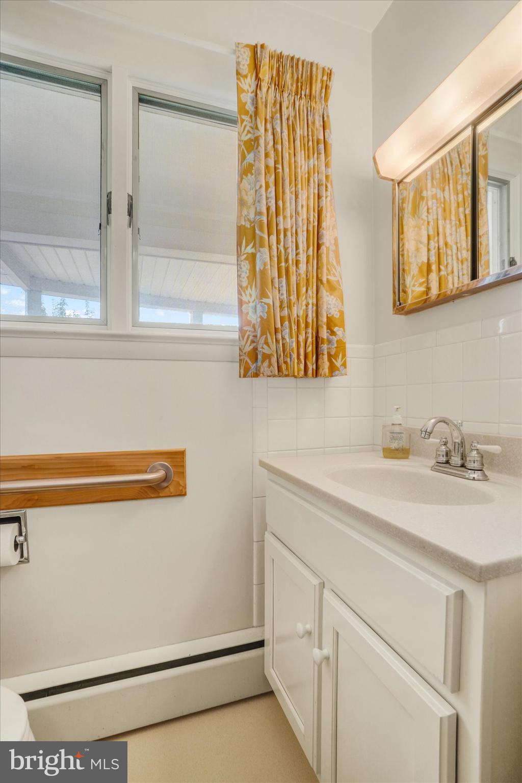 47 Rocks Road Fawn Grove, PA 17321 - Photo 15 of 29 a bathroom with a sink and a mirror