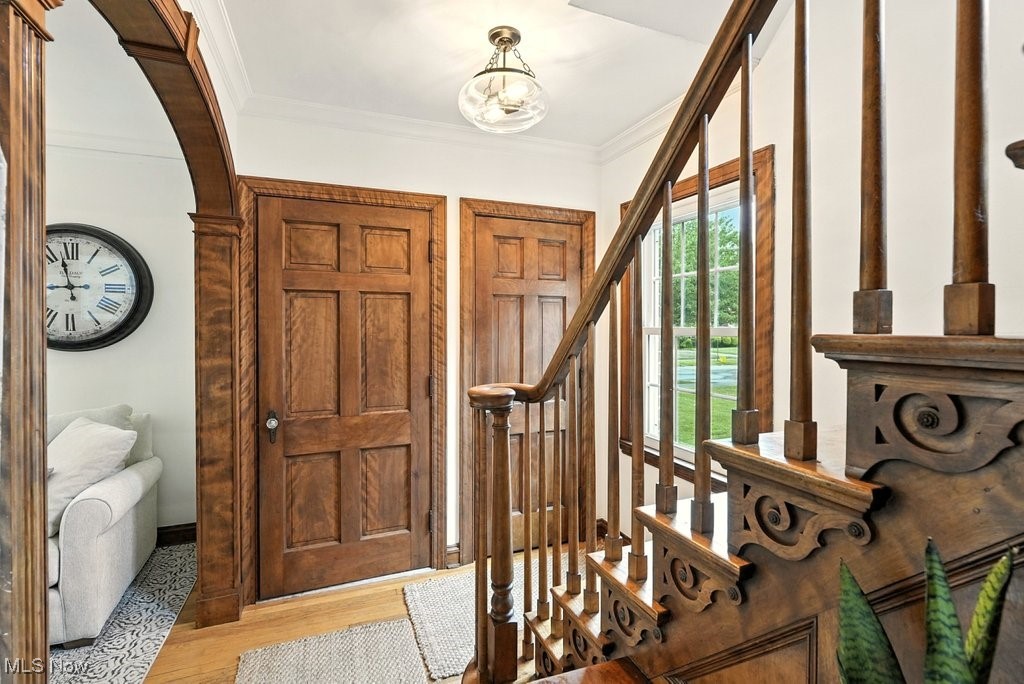 2380 Ashurst Road University Heights, OH 44118 - Photo 11 of 50 Foyer area with view of front door entry area (double front doors) and closet.