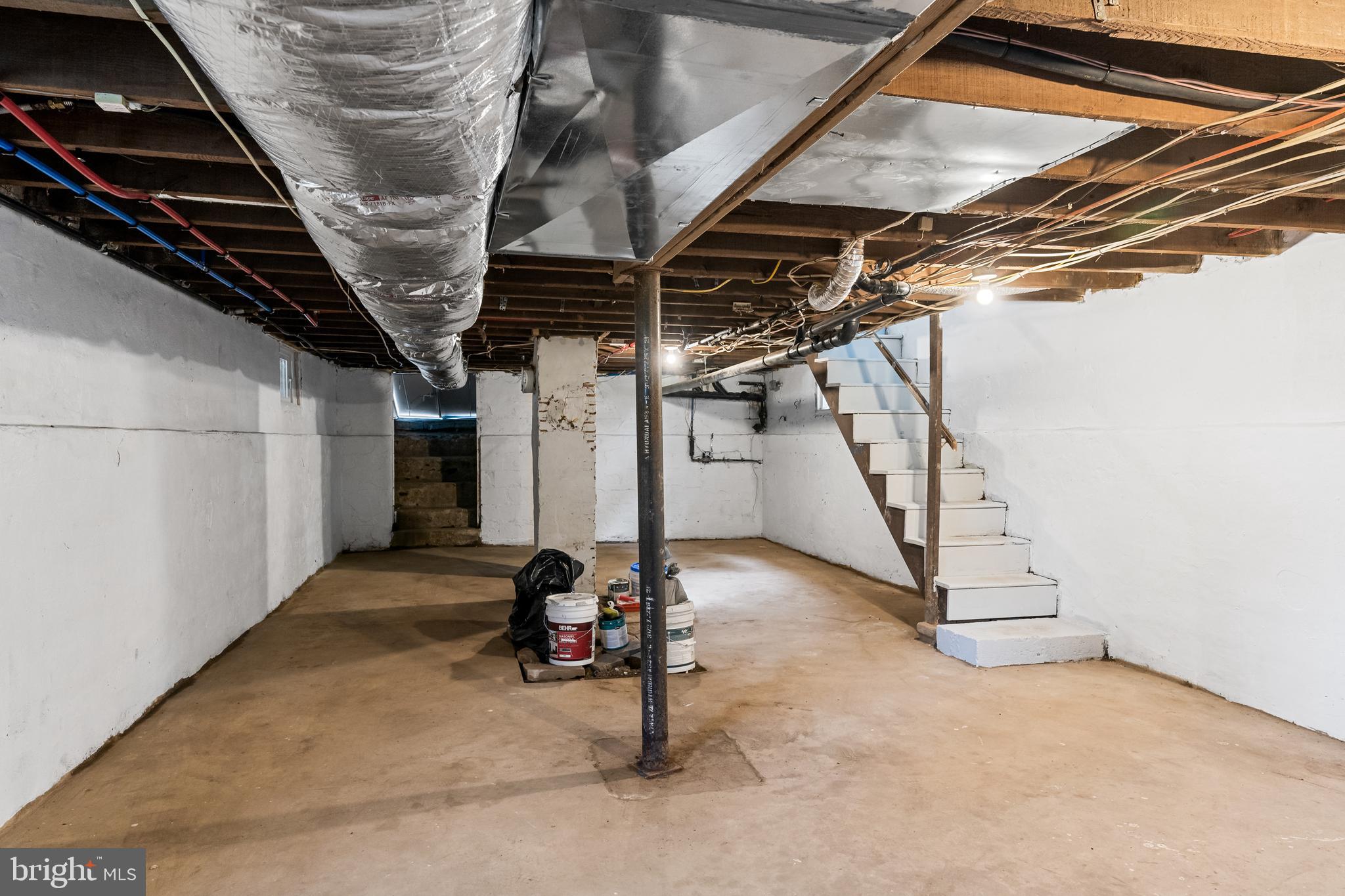 1635 Good Intent Road Deptford, NJ 08096 - Photo 28 of 32 Unfinished basement with exterior access