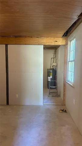 a view of storage and utility room