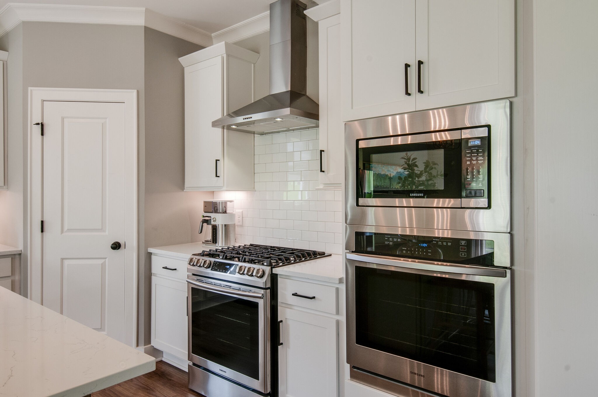 64 Haystack Way Mount Juliet, TN 37122 - Photo 13 of 41 a kitchen with stainless steel appliances a stove and a microwave