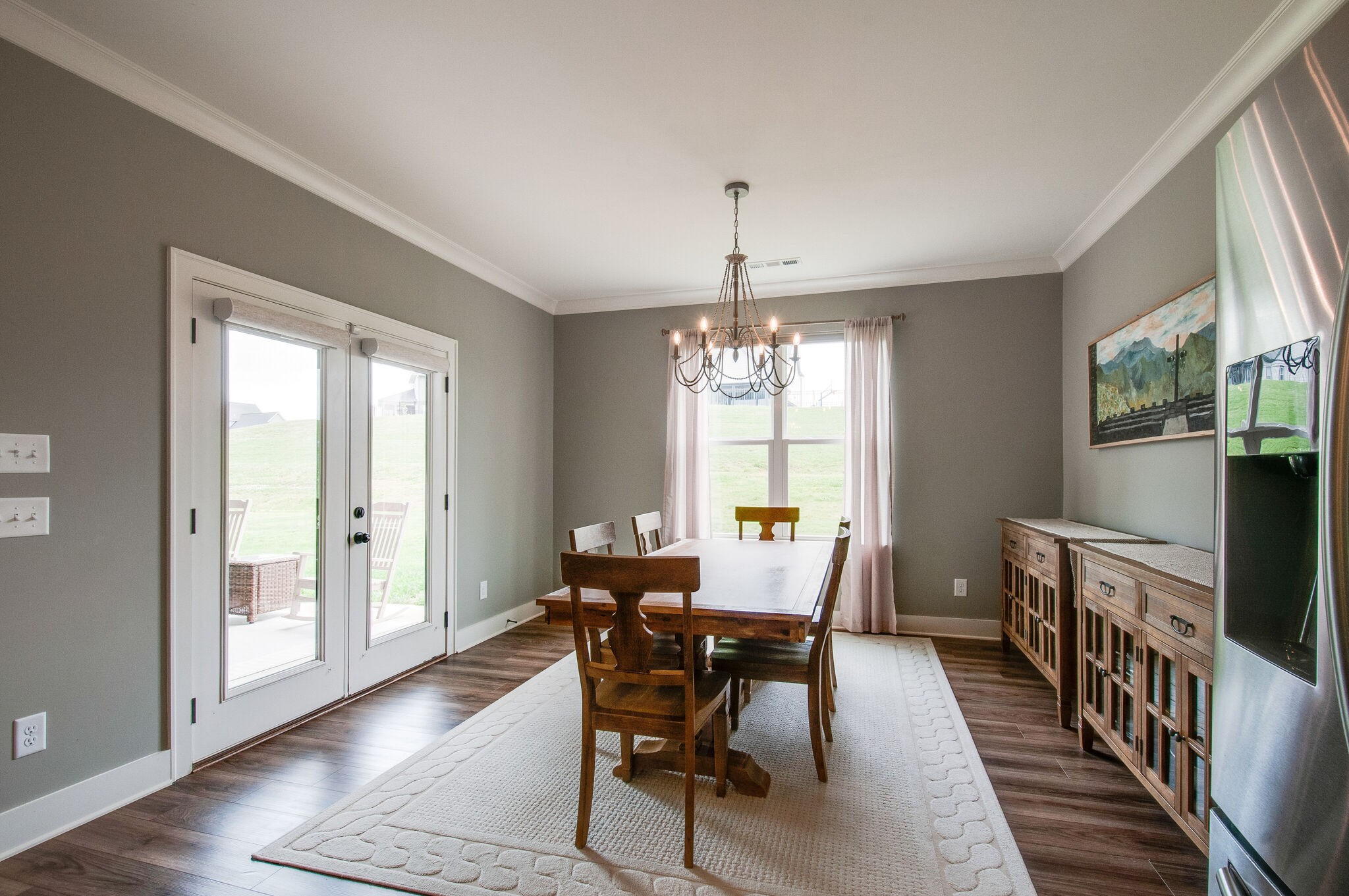 64 Haystack Way Mount Juliet, TN 37122 - Photo 17 of 41 a view of a dining room with furniture window and wooden floor