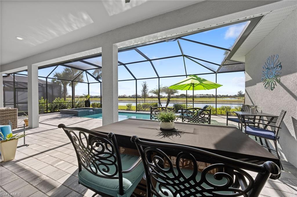 5415 Ternberry Road Ave Maria, FL 34142 - Photo 39 of 45 Lanai Dining Area