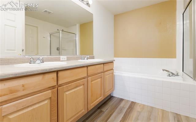 8487 Tibbs Road Peyton, CO 80831 - Photo 27 of 32 Primary 5 piece bath