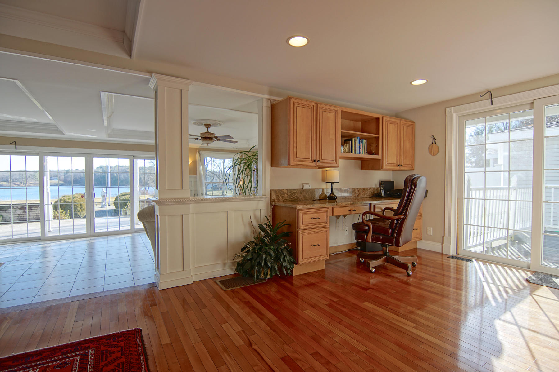 4 Spring Lane Eliot, ME 03903 - Photo 6 of 40 Workstation and deck off kitchen