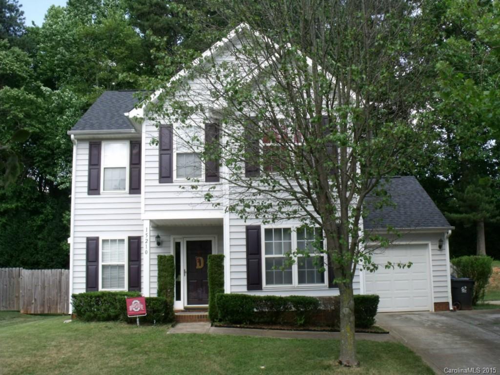 15210 Tracy Beth Road Huntersville, NC 28078 - Photo 1 of 24 front view of a house with a yard