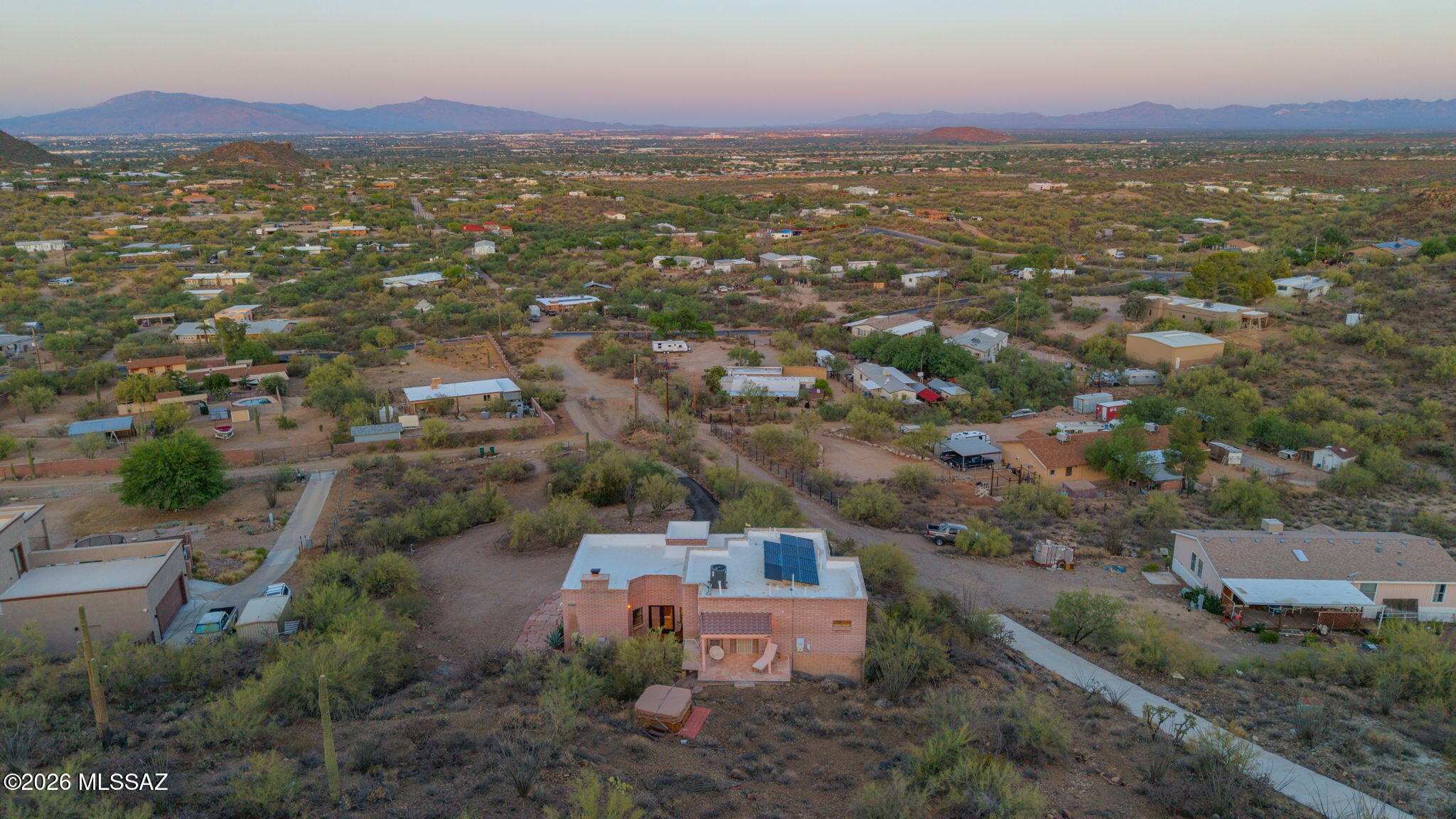 4210 West Mossman Road Tucson, AZ 85746 - Photo 49 of 51 a view of a city with an ocean
