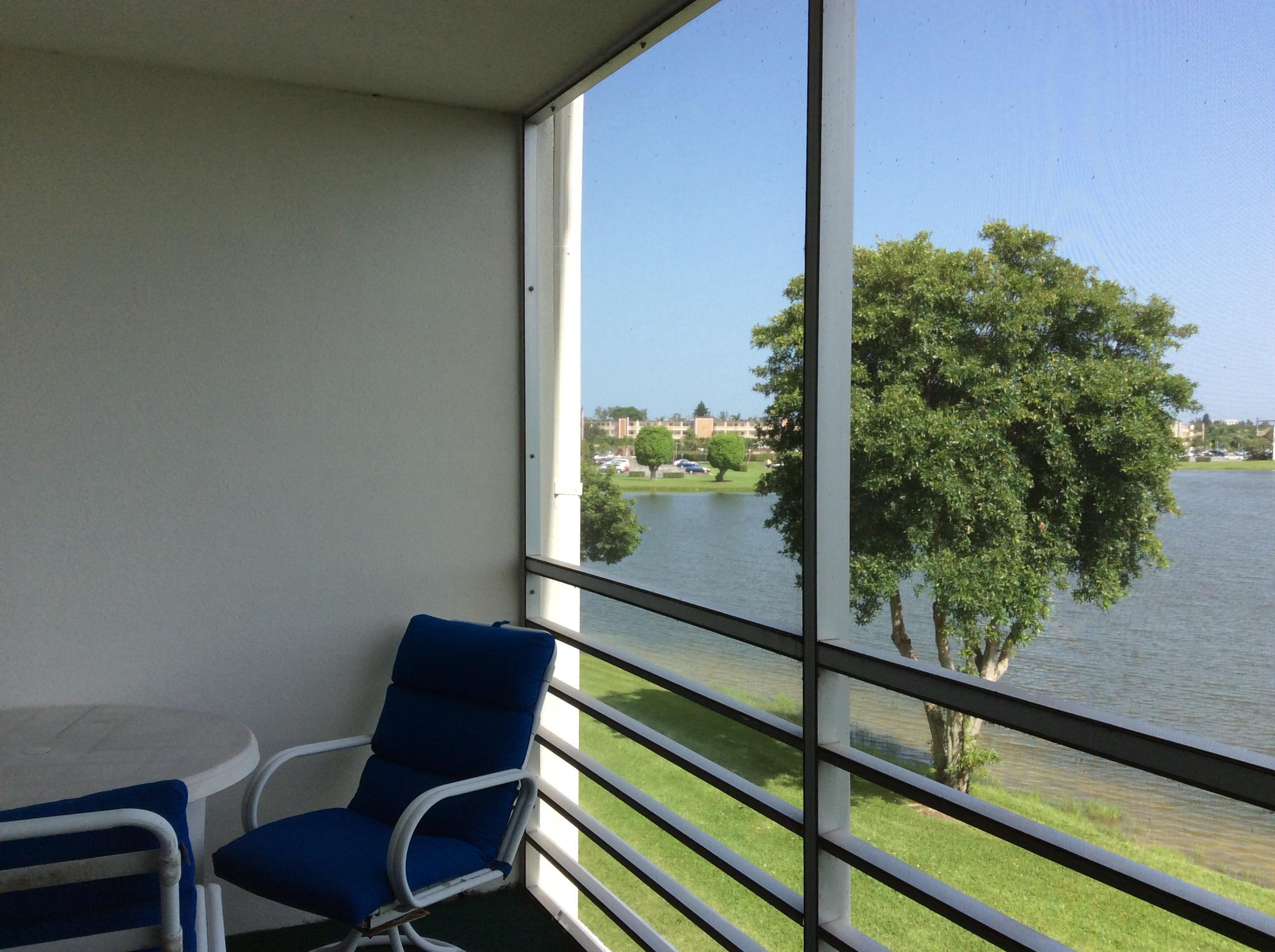 3031 Rexford B Boca Raton, FL 33434 - Photo 11 of 12 Screened patio