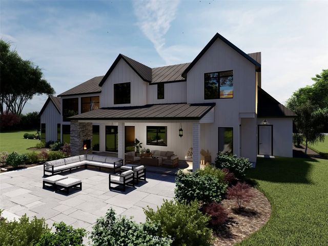 a house view with a outdoor space