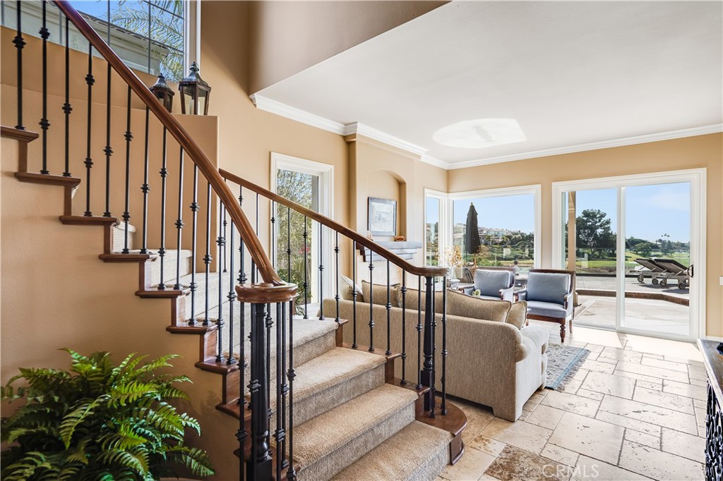 6 Marquesa Dana Point, CA 92629 - Photo 16 of 46 a view of entryway and hall with wooden floor