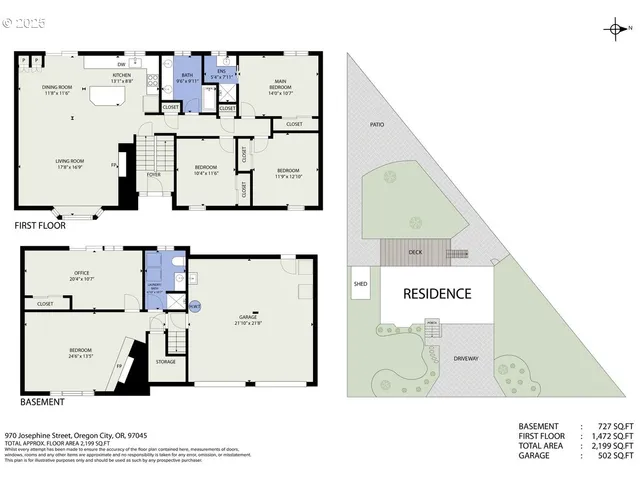 $599,900 | 970 Josephine Street, Oregon City, OR 97045