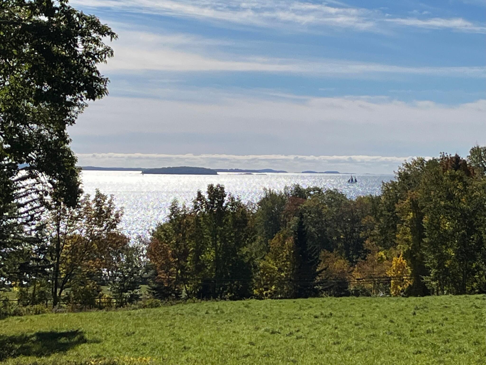 440 Belfast Road, Unit D2 Camden, ME 04843 - Photo 12 of 20 Vewi from top of meadow