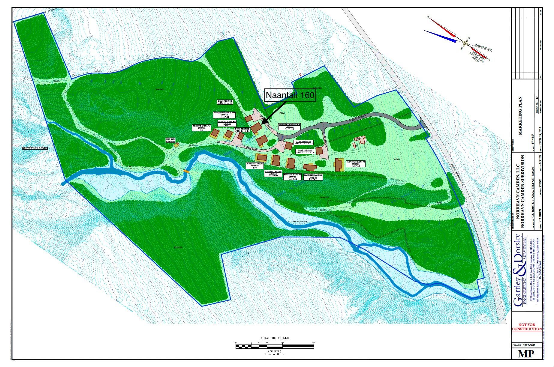 440 Belfast Road, Unit D2 Camden, ME 04843 - Photo 16 of 20 Naantali Site Plan