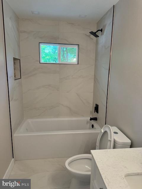 1901 Ridge Road Haymarket, VA 20169 - Photo 42 of 52 a bathroom with a sink a toilet and shower